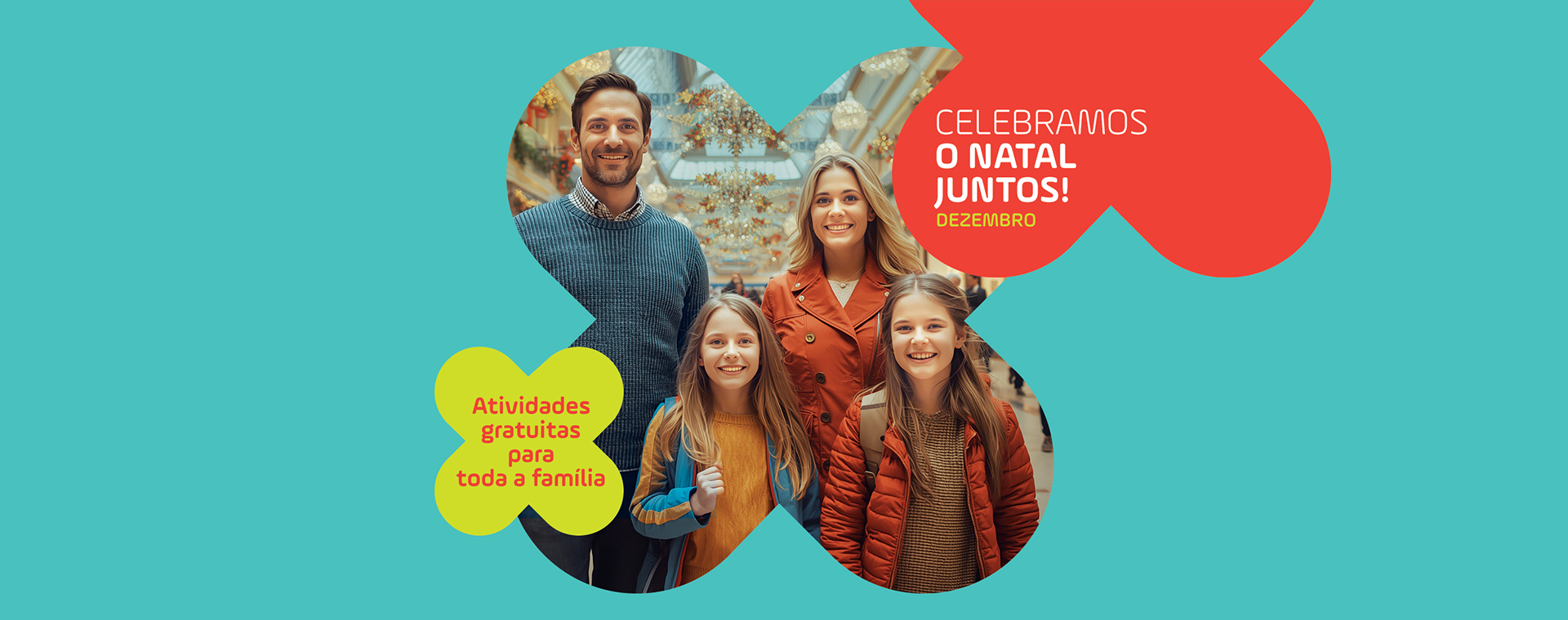 Celebramos o Natal juntos! Atividades gratuitas para toda a família.